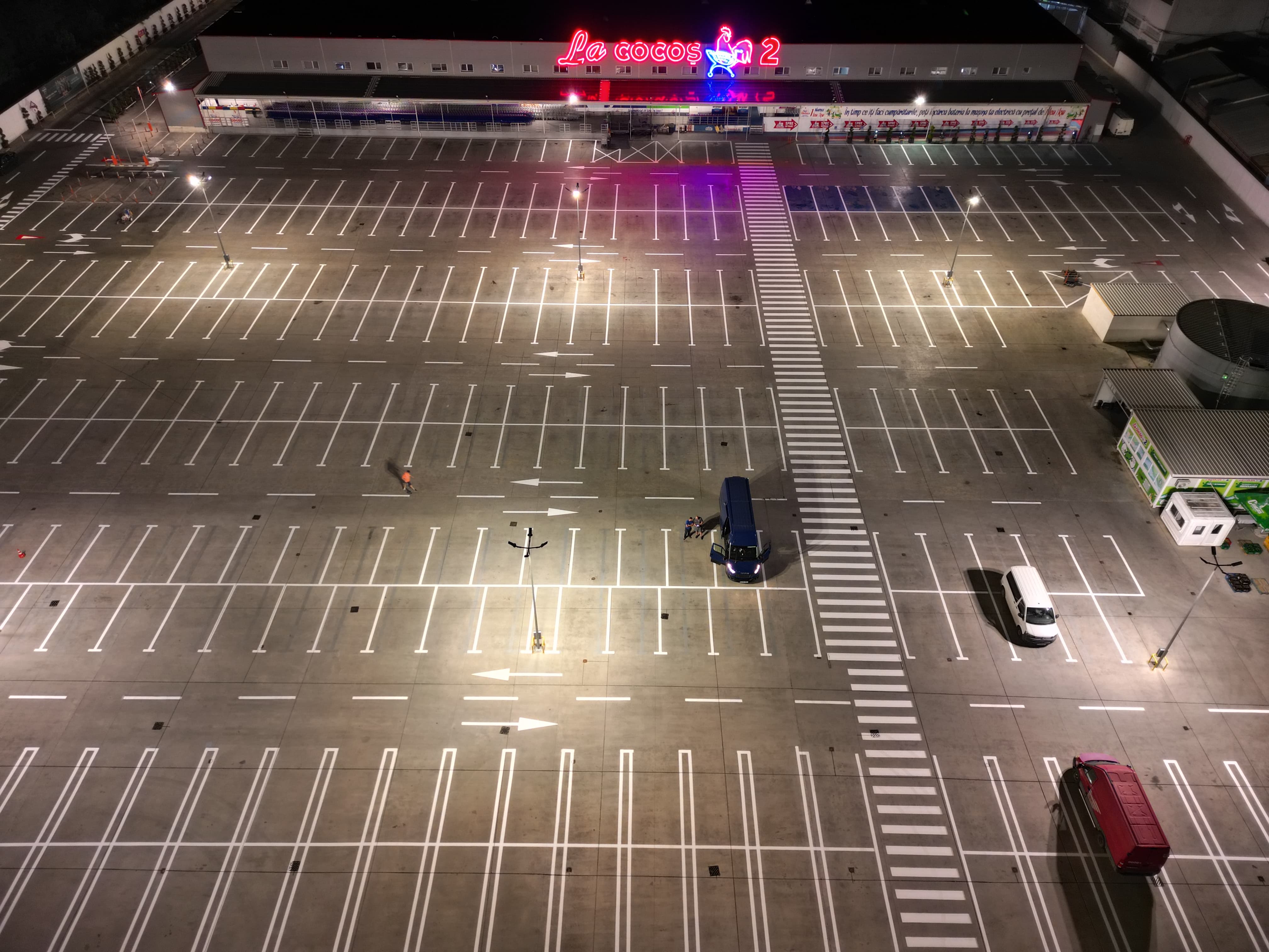 Marcaje pentru parcare pe asfalt