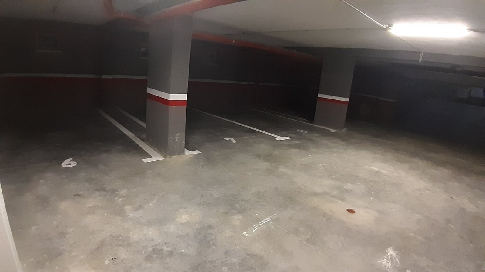 Marcaje directionale intr-o parcare